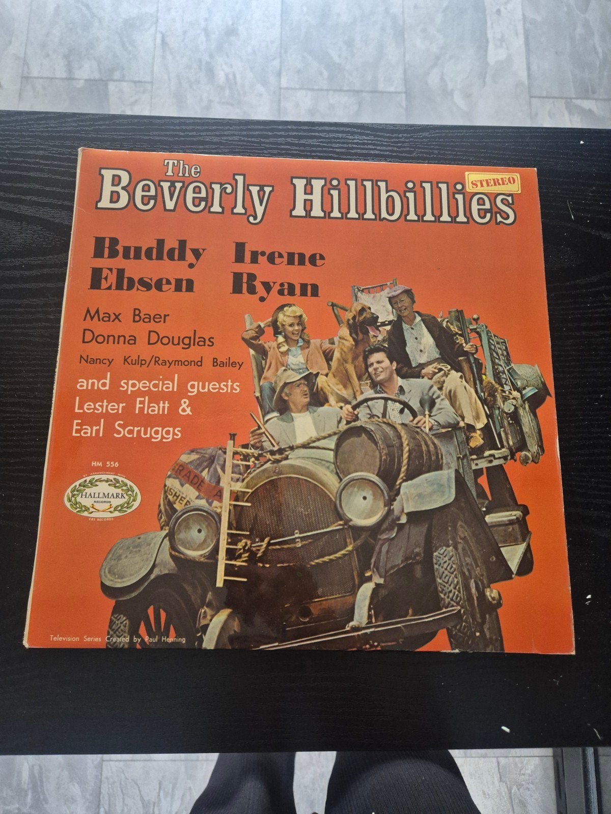 The Beverly Hillbillies LP - Vintage Soundtrack, Ophalen of Verzenden, Gebruikt, 12 inch