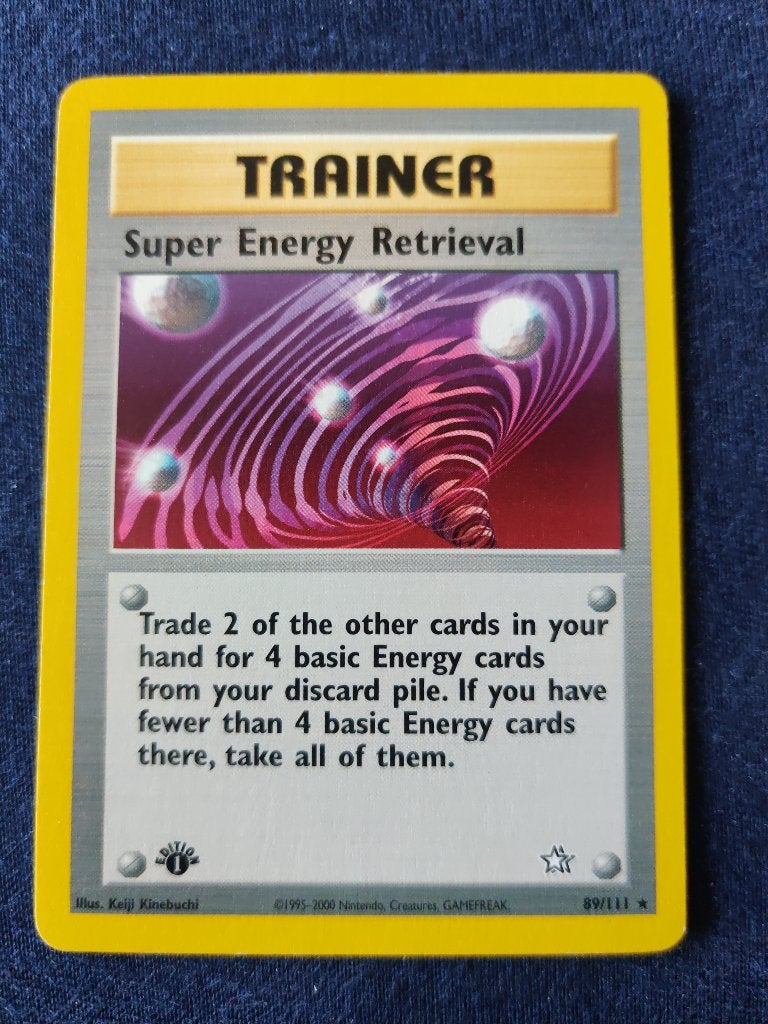 Super Energy Retrieval - Neo Genesis 89/111 - Mint, Ophalen of Verzenden, Nieuw