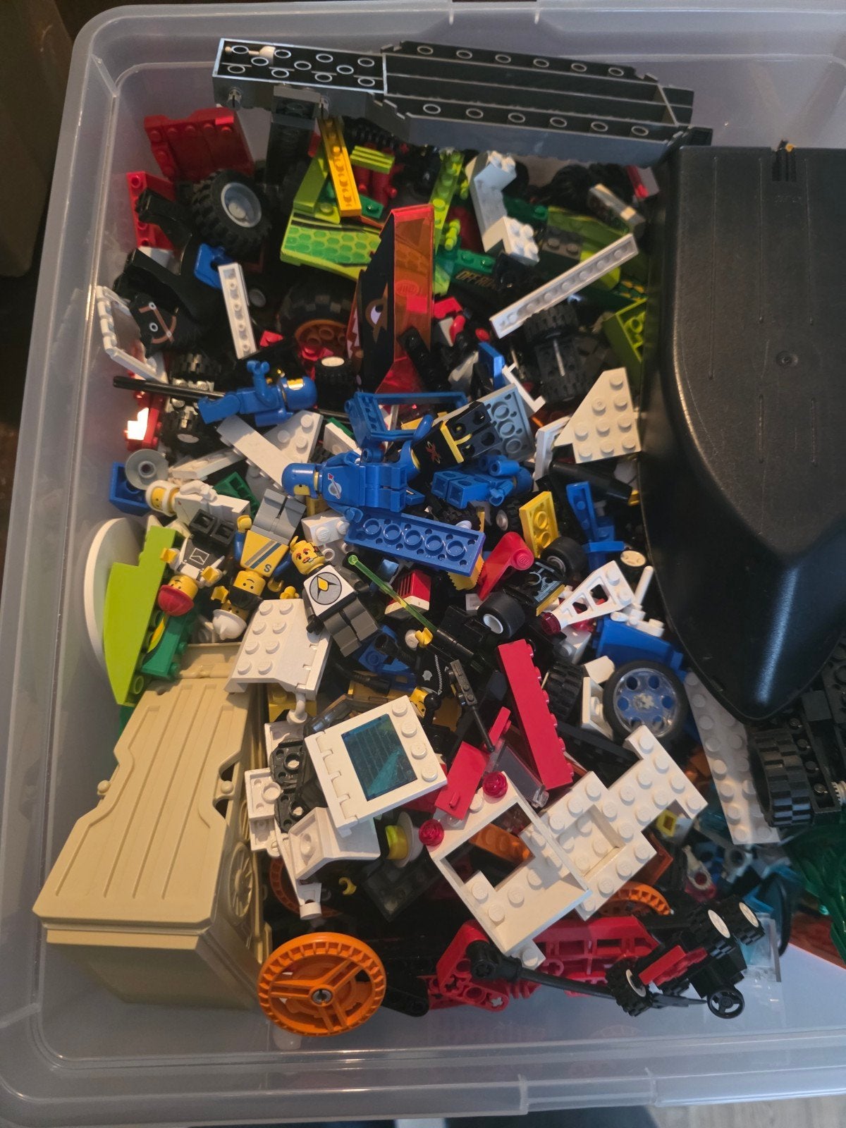 Bak met lego 5kg inclusief boekjes! partij, Gebruikt, Lego, Ophalen of Verzenden, Inclusief extra onderdelen