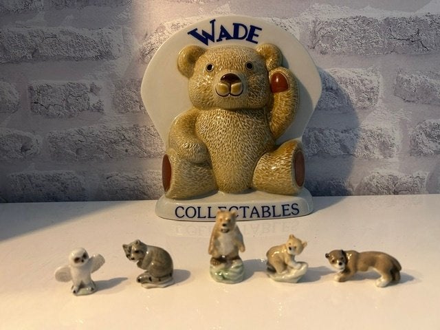 Wade Engeland Porselein Whimsies set 9 - 1958, Ophalen of Verzenden, Nieuw, Dier