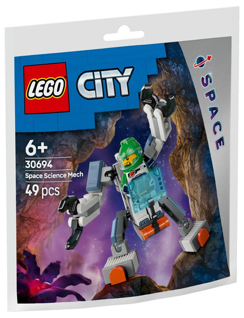 LEGO City 30694 Ruimtewetenschapsmecha Space 49 delig, Kinderen en Baby's, Speelgoed | Duplo en Lego, Nieuw, Lego, Complete set