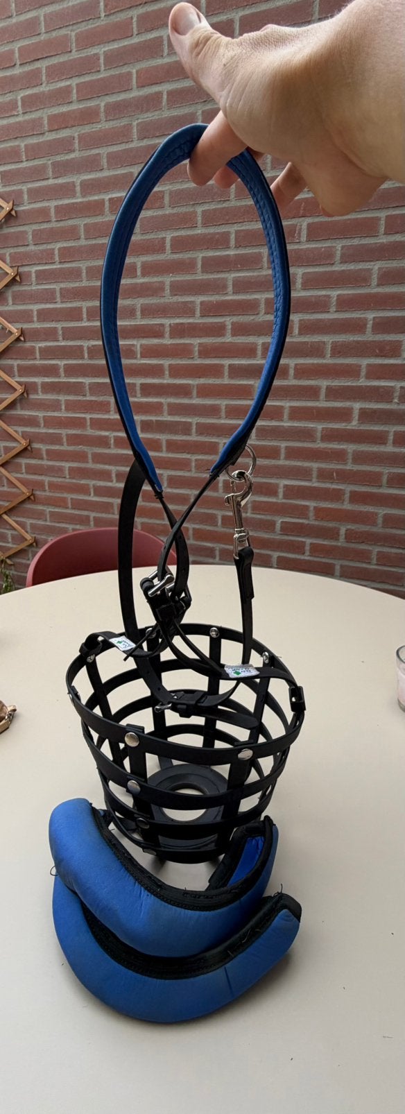 Easygrazer graasmasker maat L, Ophalen of Verzenden, Zo goed als nieuw