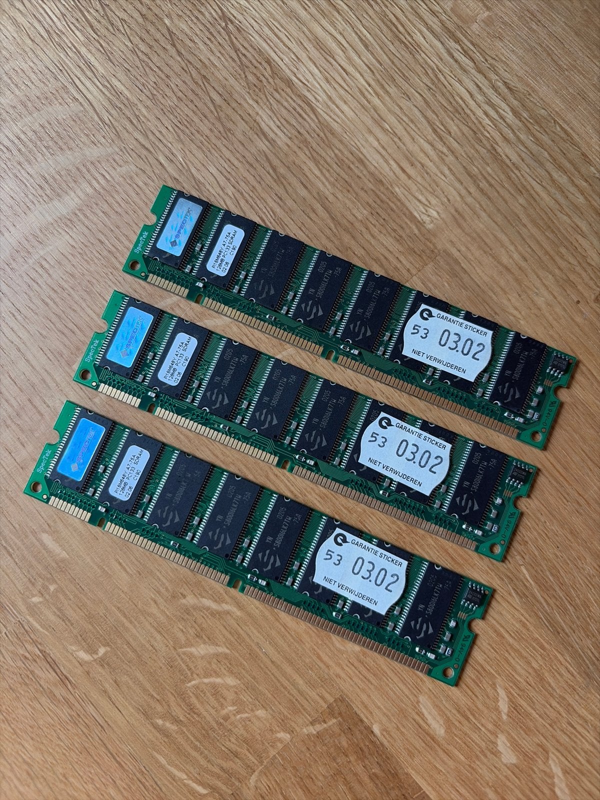 3x SpecTek DDR RAM for samplers - 512MB each, Computers en Software, RAM geheugen, Gebruikt, Server, Ophalen of Verzenden, DDR