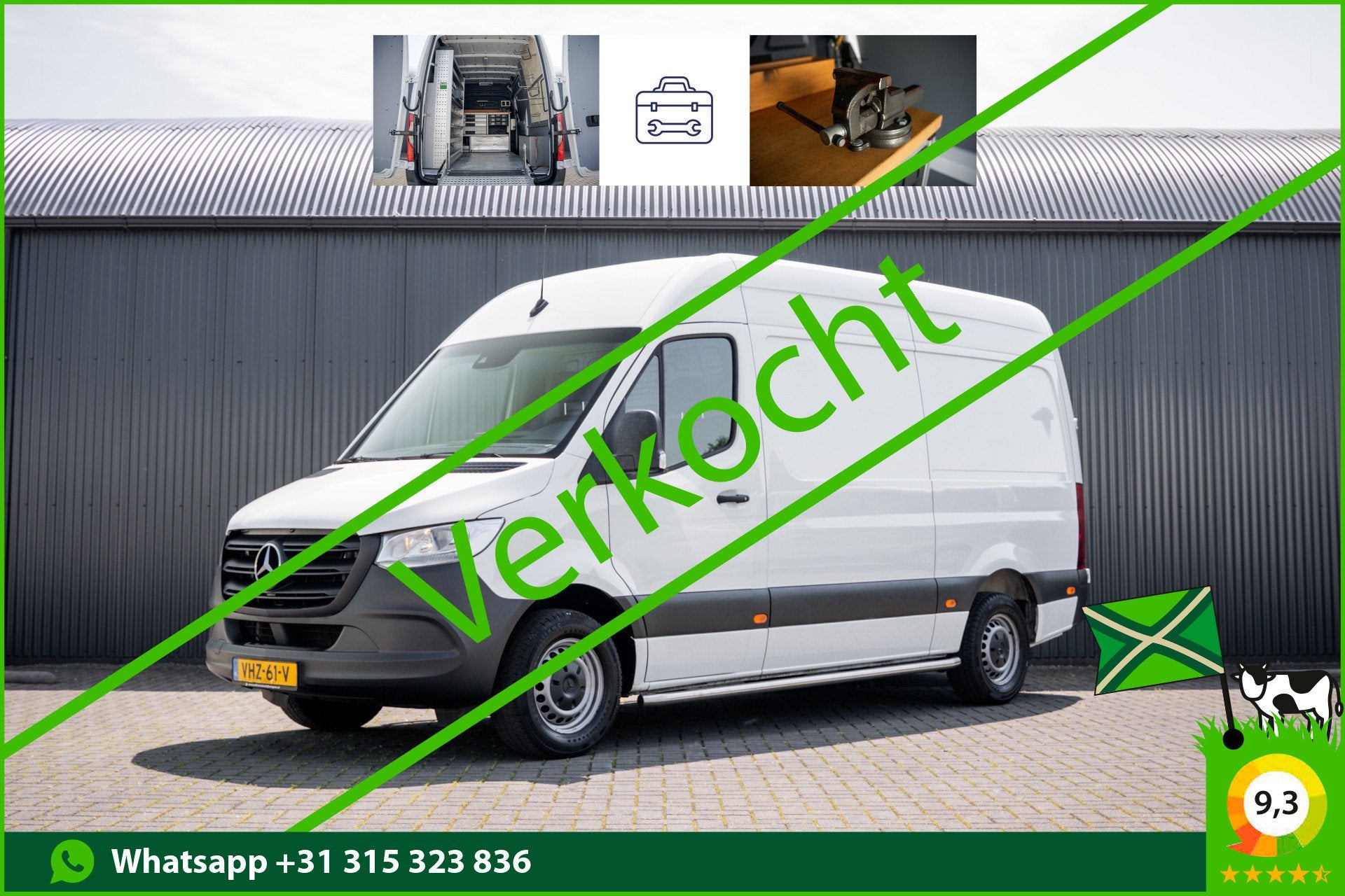 Mercedes-Benz Sprinter 311 CDI L2H2 | Volledig Ingericht | M, 13 km/l, Gebruikt, 4 cilinders, 2102 kg