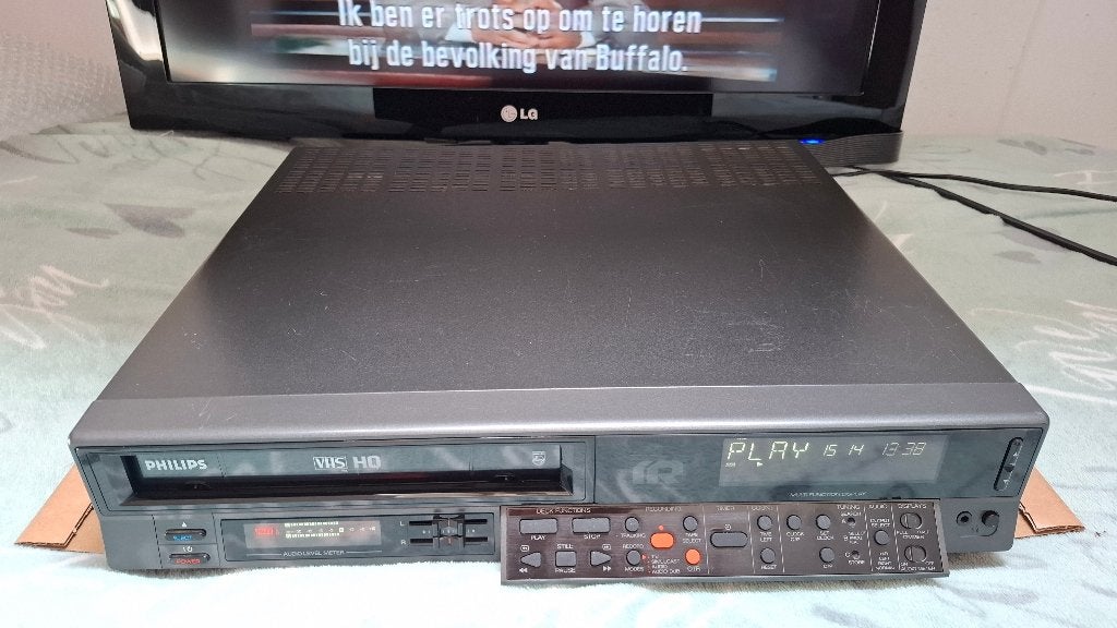 Philips HiFi stereo Matchline VHS video recorder VR6975, Ophalen of Verzenden, Gebruikt, VHS-speler of -recorder