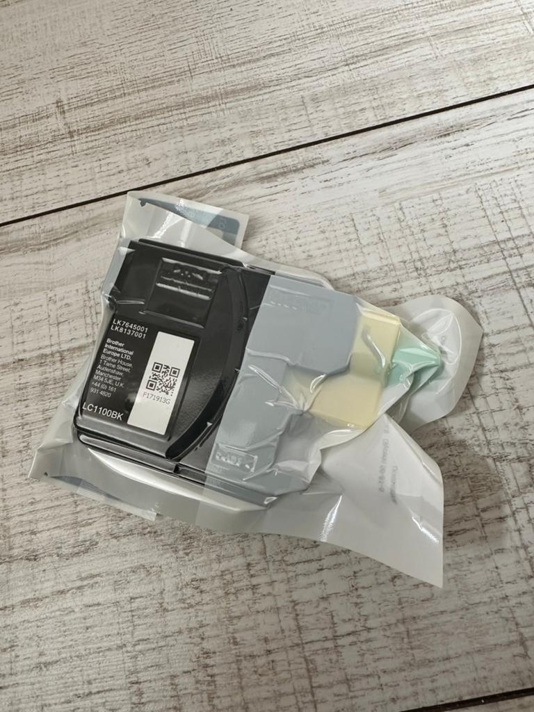 Brother LC1100BK Inktpatroon Zwart - Nieuw in verpakking, Ophalen of Verzenden, Nieuw, Cartridge