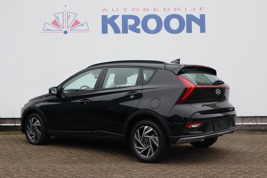 Hyundai Bayon 1.0 T-GDI Comfort Automaat I Navigatie I Stuur, Zwart, Zwart, Origineel Nederlands, Bedrijf