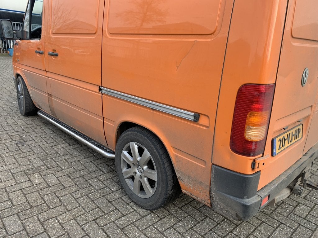 VW LT Sidebars met rvs trede, Niet ingevuld, Niet ingevuld, Niet ingevuld