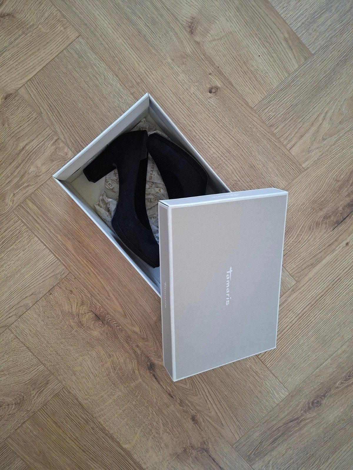 Tamaris zwarte hakken maat 37, Tamaris, Pumps, Zwart, Ophalen of Verzenden