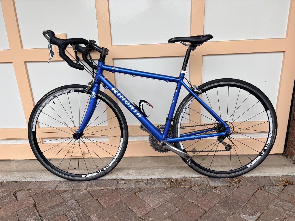 *Racefiets Rimonta Uno 49cm*, Fietsen en Brommers, 28 inch, Velgrem, Aluminium, 49 tot 53 cm