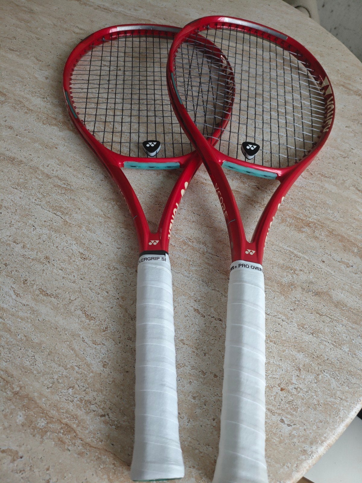 3x L2 Yonex VCORE 98  en Yonex 9 Rackets Tennistas, Ophalen of Verzenden, Racket, Overige merken
