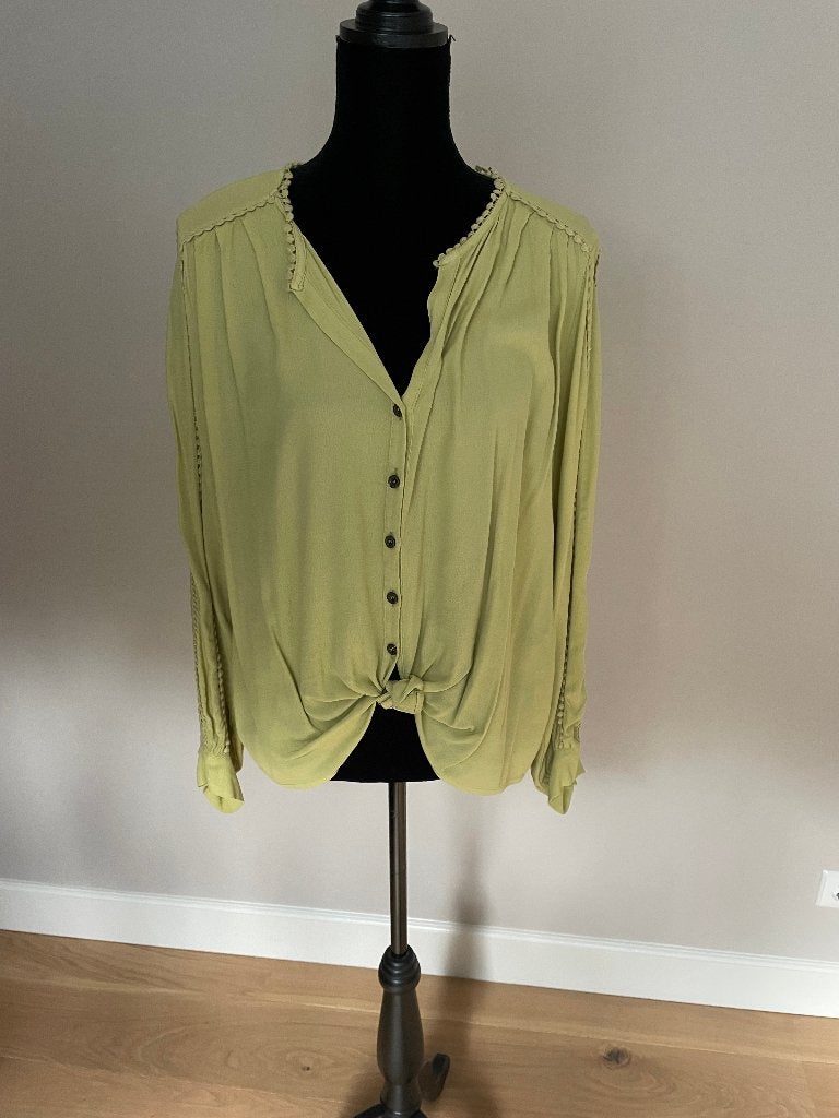 Blouse Transfer maat M groen, Zo goed als nieuw, Transfer, Groen, Ophalen