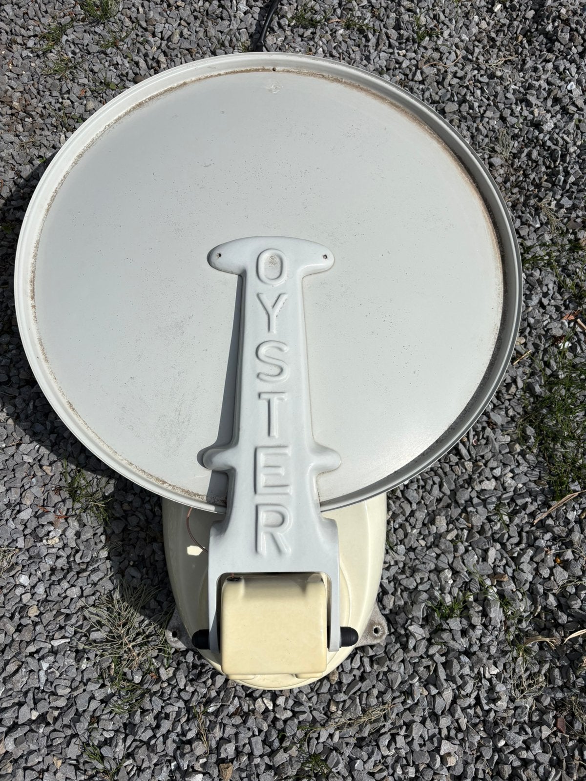 Oyster satelliet schotel, Ophalen, Zo goed als nieuw, Overige merken