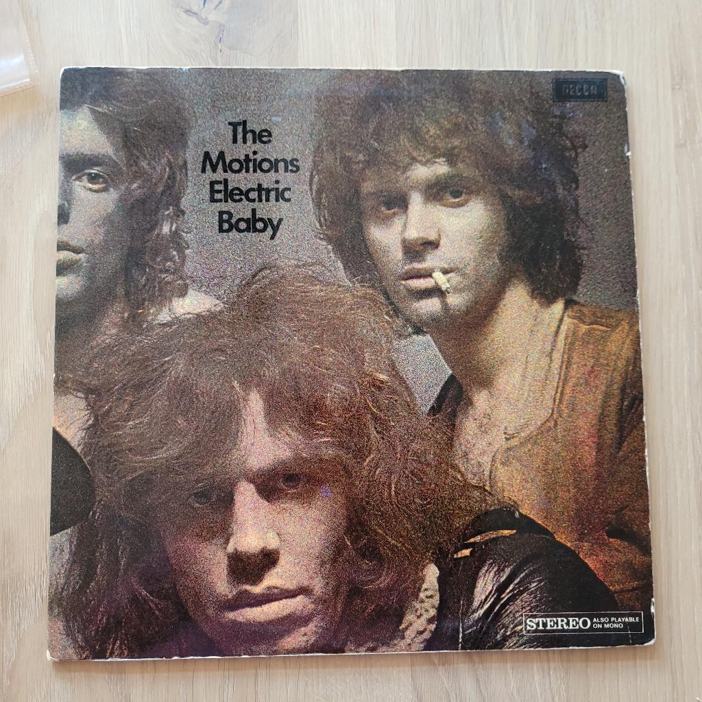 lp,The Motions – Electric Baby, Cd's en Dvd's, Vinyl | Pop, Ophalen of Verzenden, Gebruikt, 12 inch