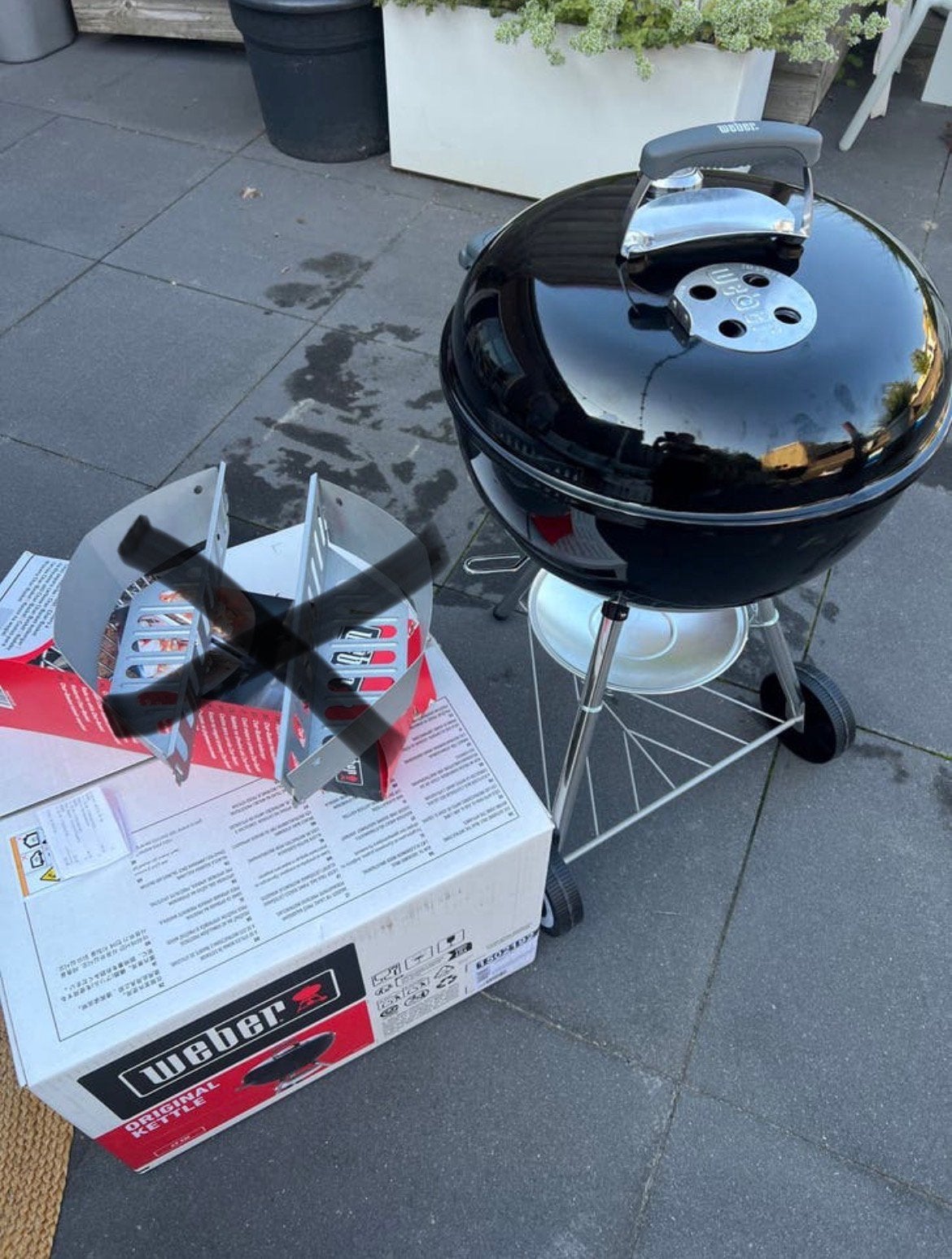 Weber BBQ Original Black 47 cm NIEUW, Ophalen, Nieuw