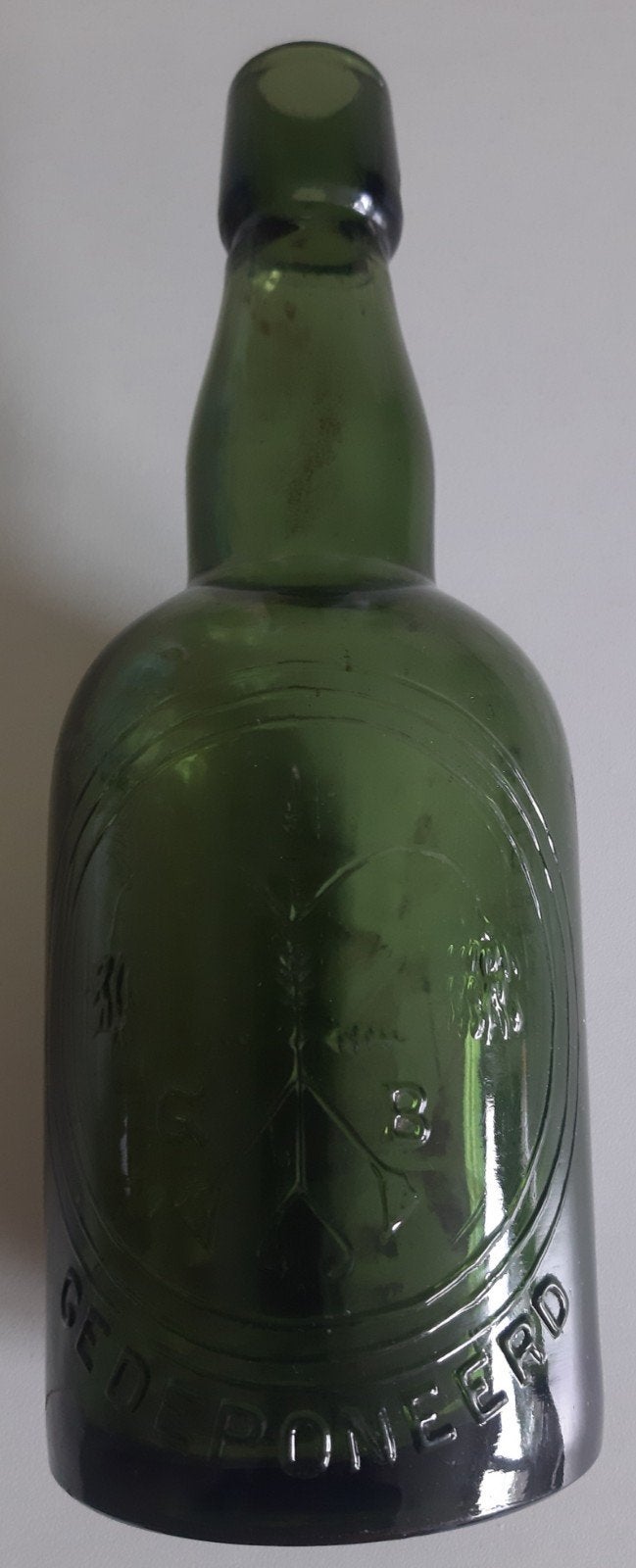 oude De Klok Grolsch de Groen Groenlo fles, Ophalen of Verzenden, Flesje(s), Grolsch