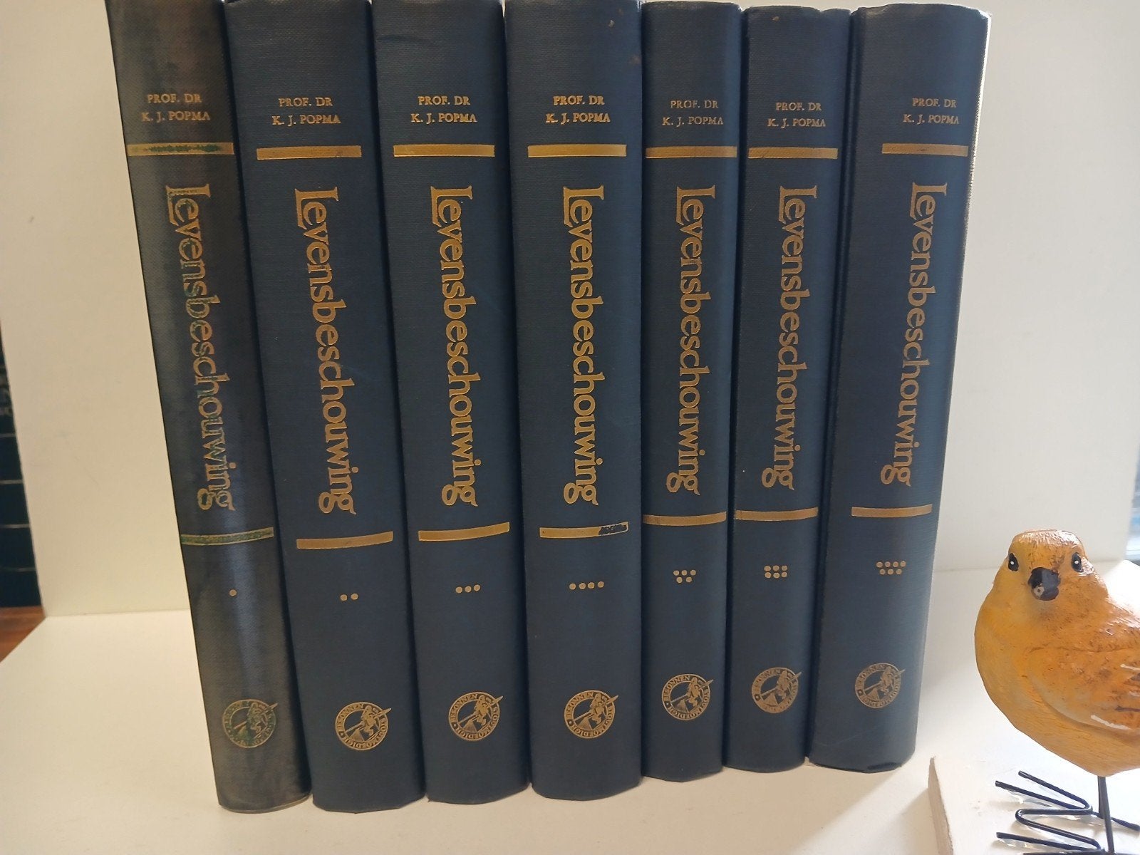 Popma, Prof. Dr. K.J.; Levensbeschouwing (HC. 7 delen:, Ophalen of Verzenden, Gelezen, Christendom | Protestants