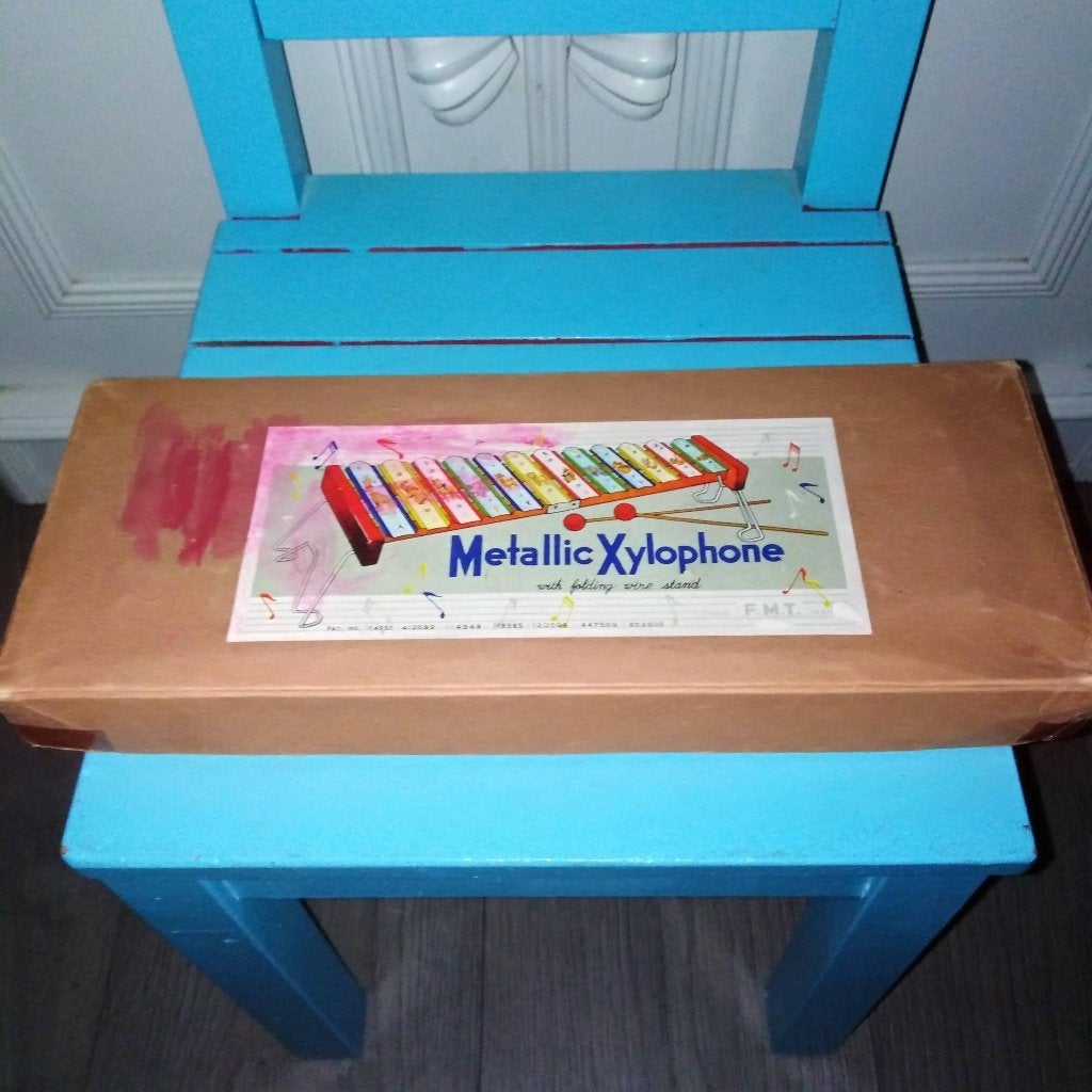 Metallic Xylophone voor de kids, Verzamelen, Speelgoed, Gebruikt, Ophalen