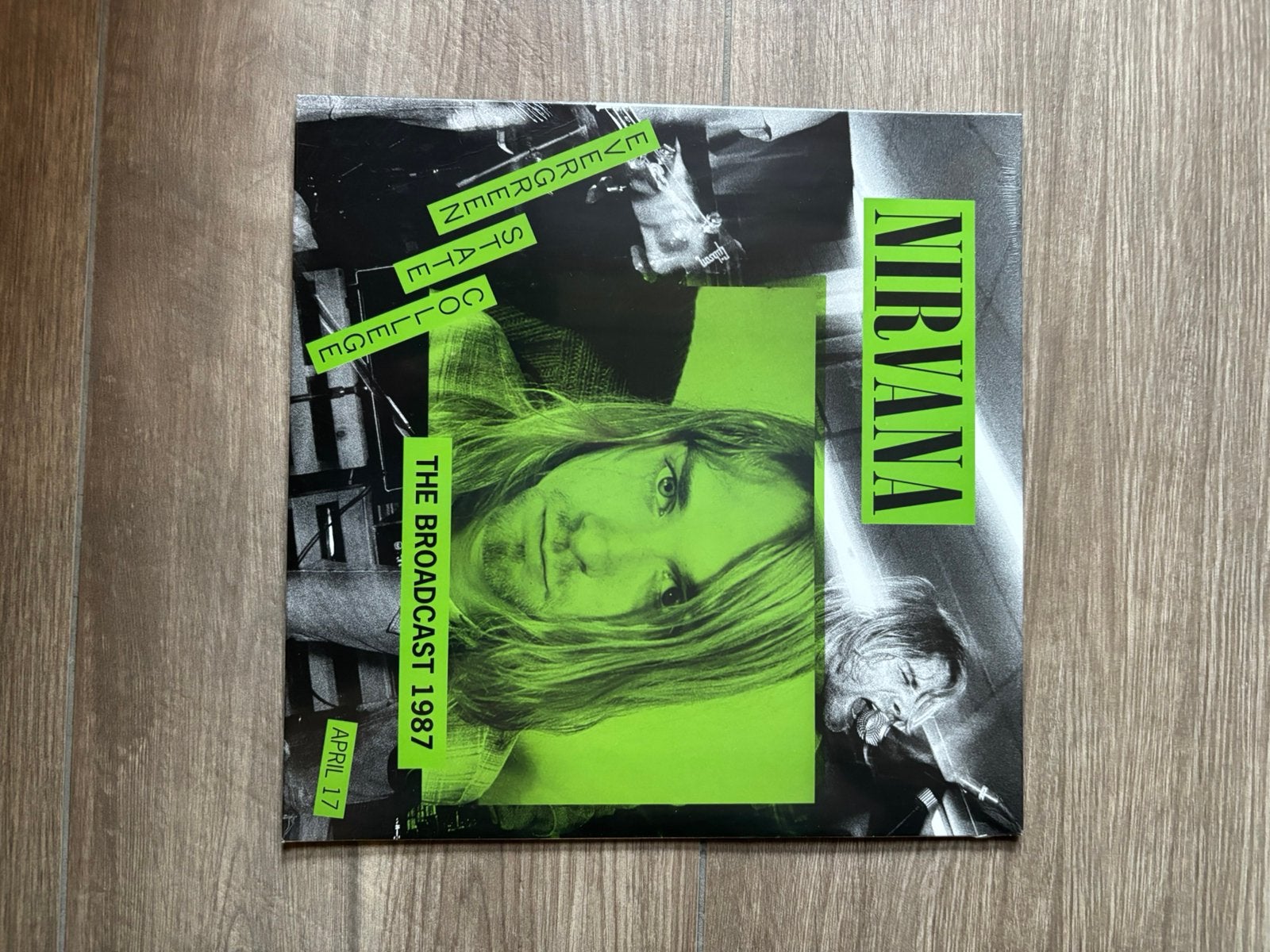 Nirvana the broadcast 1987 LP , nieuwstaat, Cd's en Dvd's, Ophalen of Verzenden, Nieuw in verpakking, 12 inch, Poprock