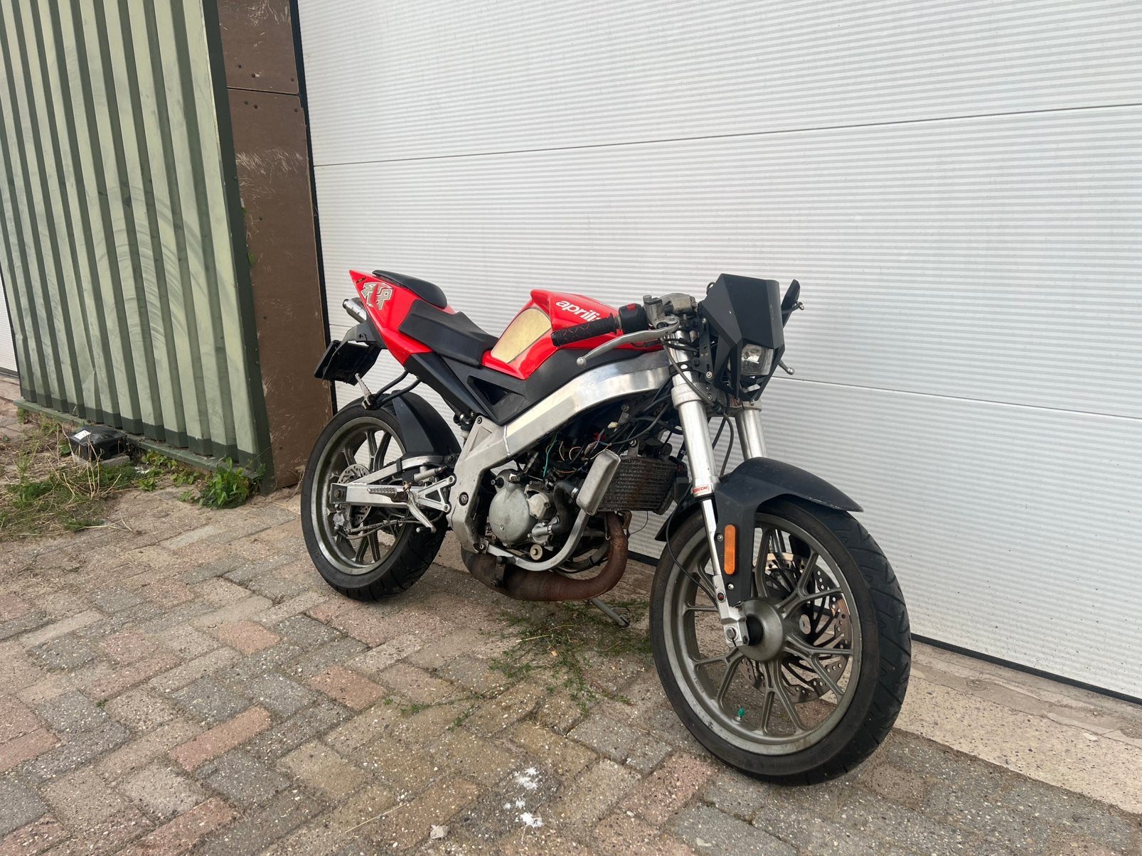 Aprilia rs 50 in onderdelen, Fietsen en Brommers, Brommers | Derbi, Ophalen, 6 versnellingen, Aprilia, Maximaal 45 km/u
