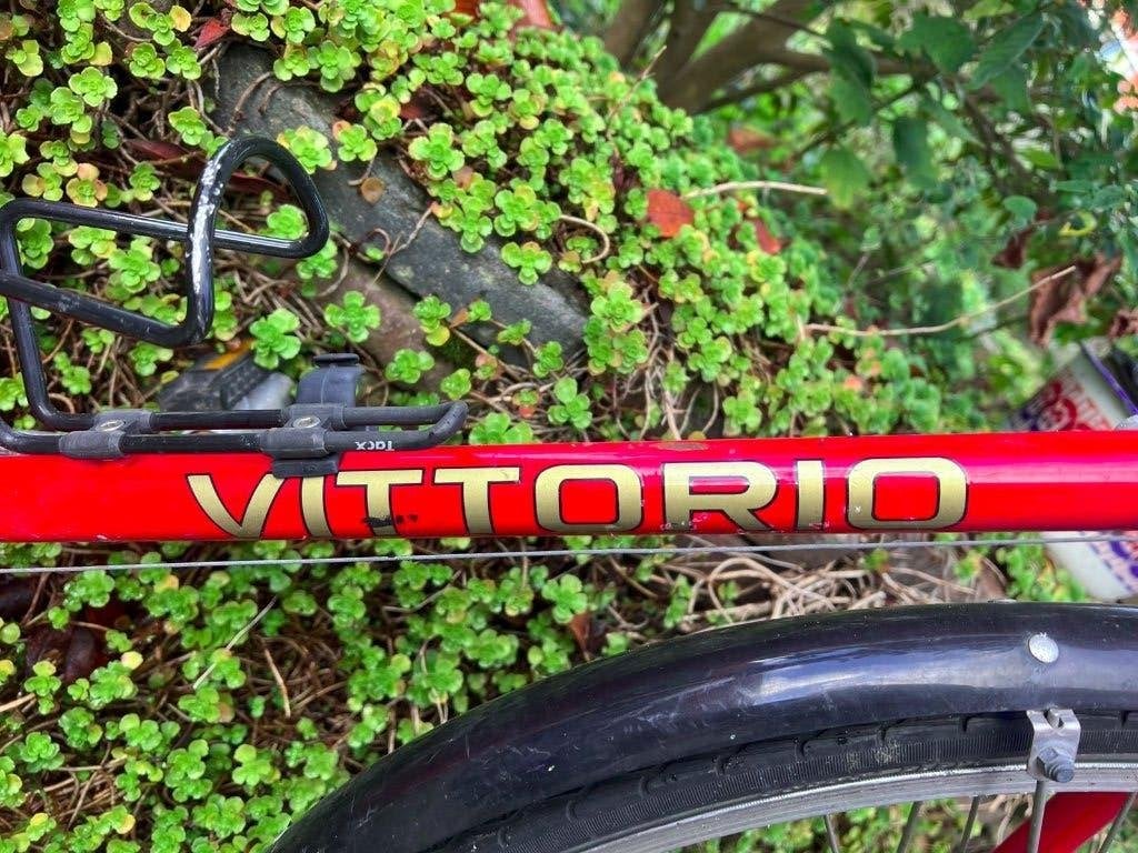 Vittorio racefiets, Shimano Deore DX,, 28 inch, Gebruikt, 10 tot 15 versnellingen, Velgrem