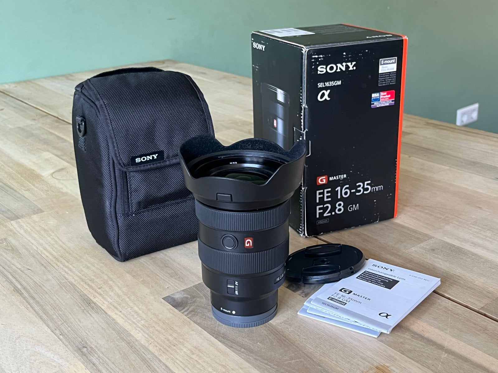 Sony FE 16-35mm F2.8 GM | Nieuwstaat | Compleet in doos, Audio, Tv en Foto, Fotografie | Lenzen en Objectieven, Ophalen, Sony E-mount