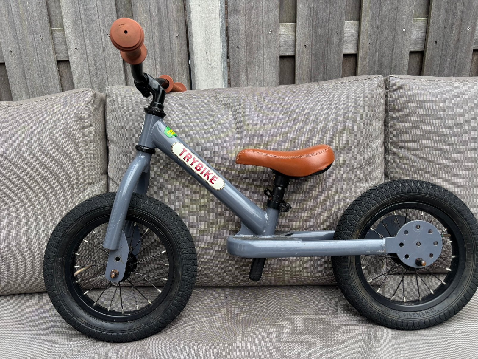Supermooie trybike, Ophalen, Zo goed als nieuw, Loopfiets