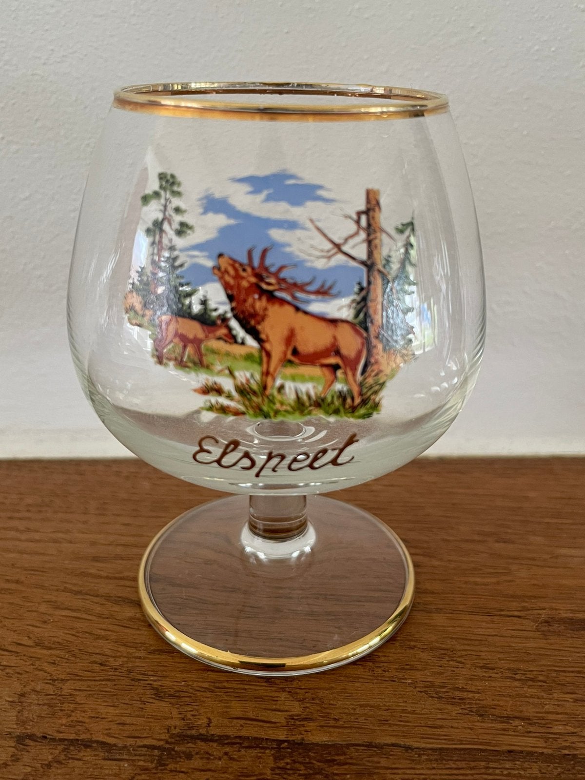 Vintage glas Elspeet, Verzamelen, Ophalen of Verzenden, Zo goed als nieuw