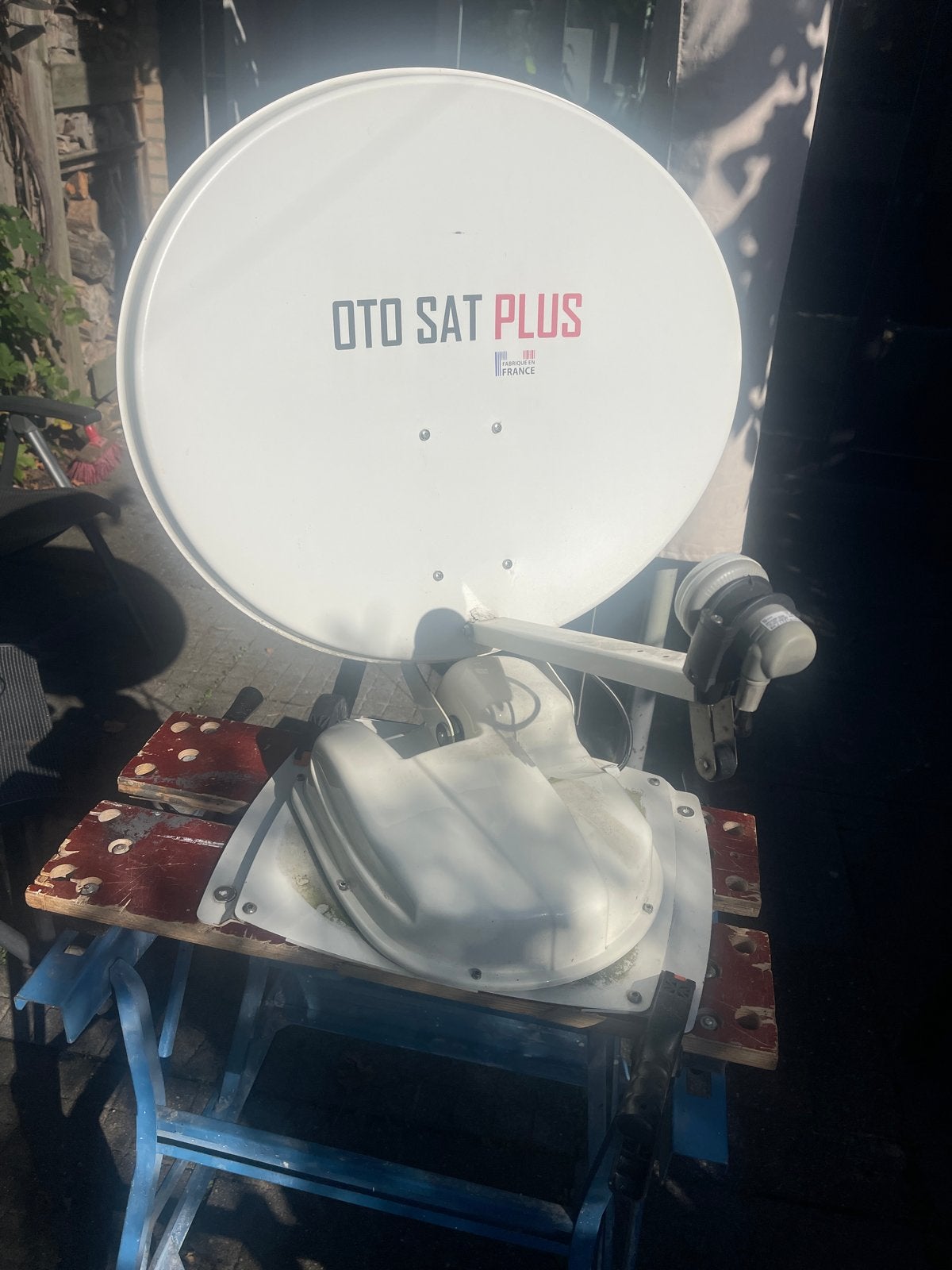 OTO SAT PLUS schotelantenne met ZEN-RAD Digital Search Box H, Ophalen, Gebruikt, (Schotel)antenne, Overige merken