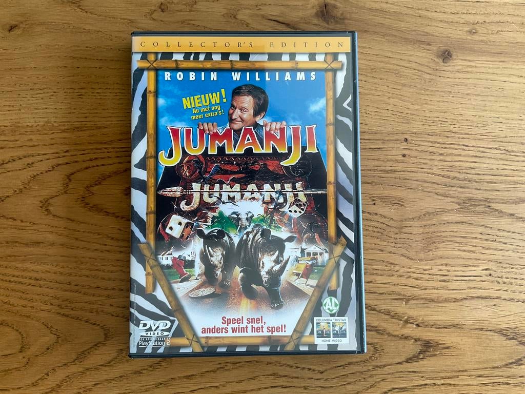 7). Jumanji (Collector's Edition) DVD - Robin Williams., Vanaf 6 jaar, Ophalen of Verzenden, Zo goed als nieuw, Actie