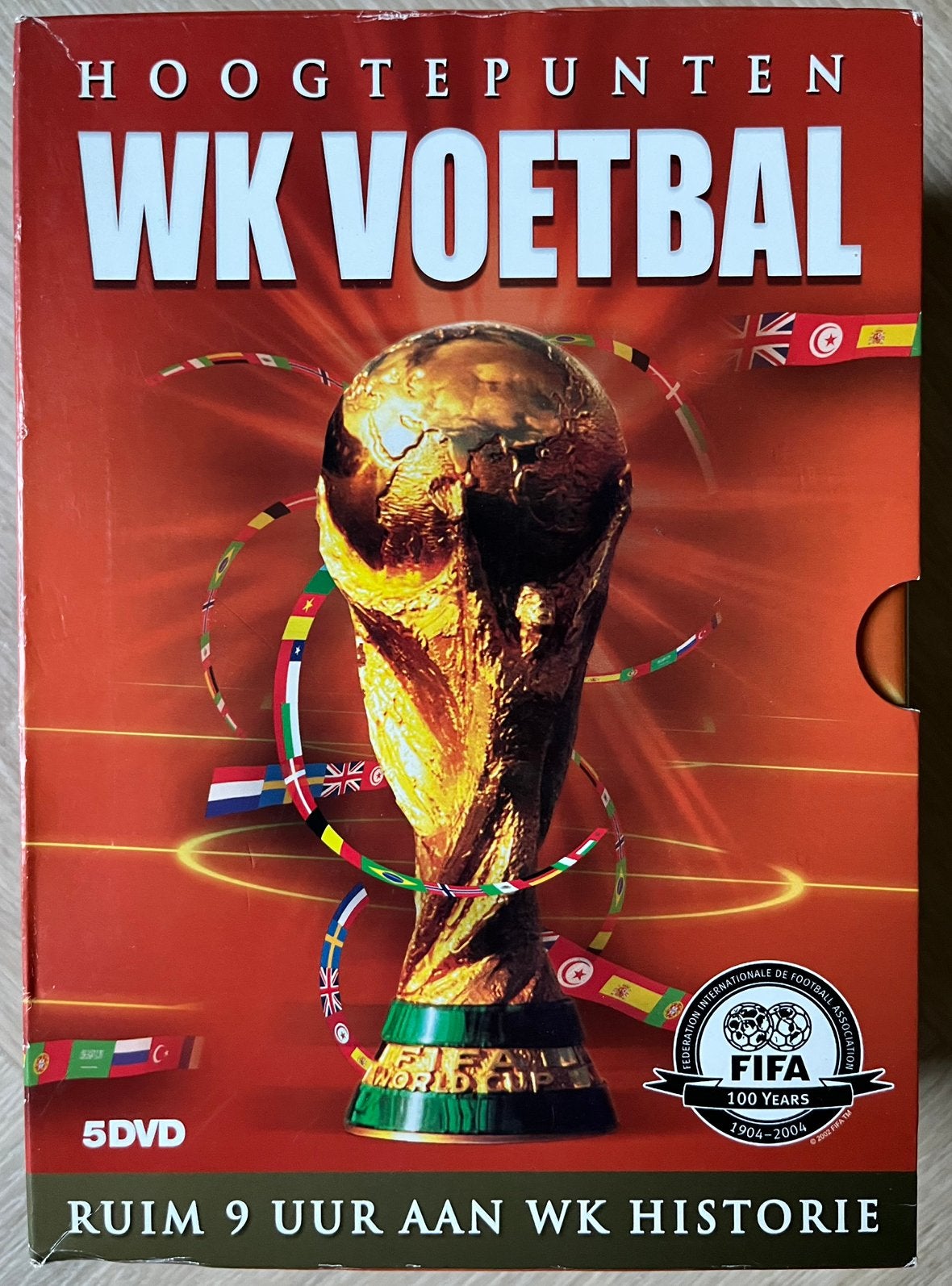 WK Voetbal | DVD | 5 Delen, Cd's en Dvd's, Engels, Alle leeftijden, Nederlands, Voetbal