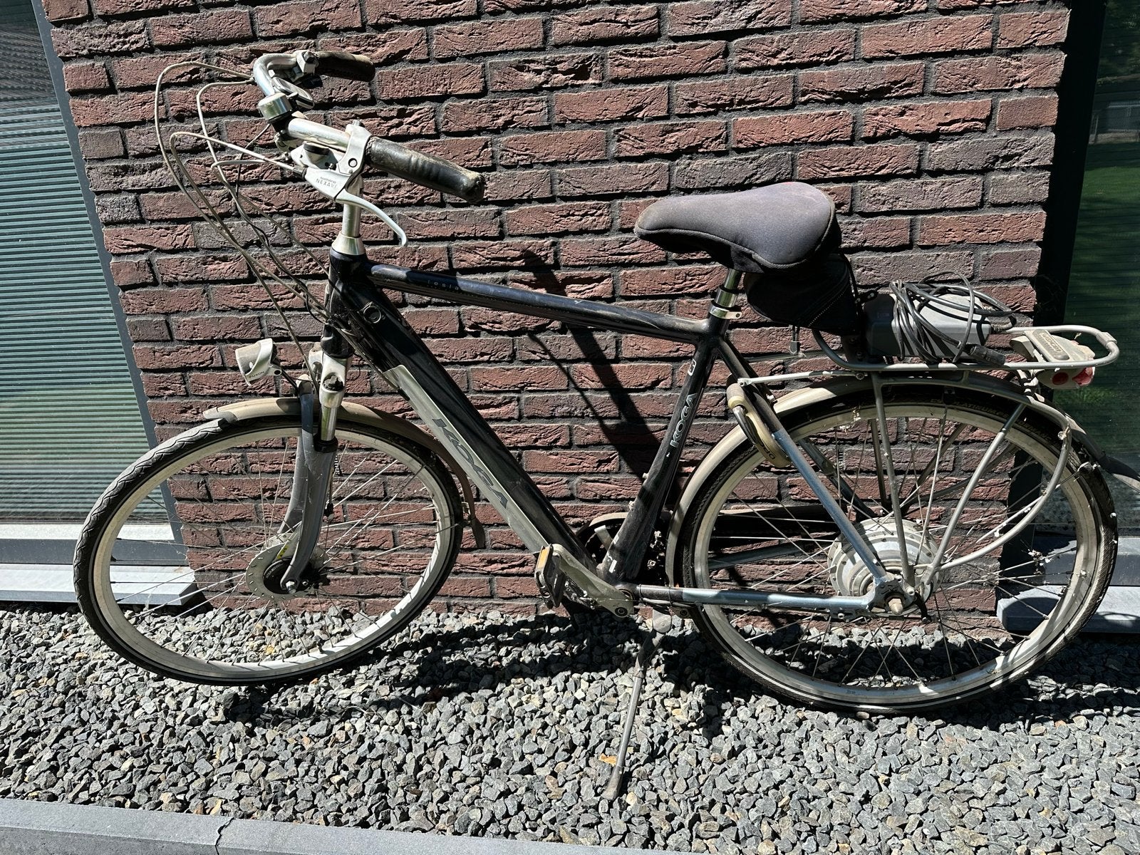 Koga tesla elektrische fiets - accu defect, Fietsen en Brommers, Gebruikt, Velgrem, 53 tot 57 cm, Ophalen