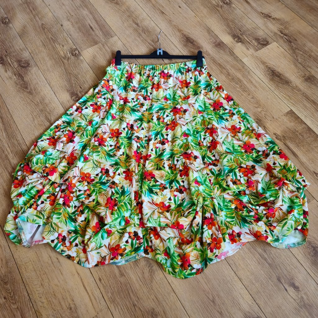 Nieuw handmade zomer rok mt 46-48 incl verzend, Verzenden, Maat 46/48 (XL) of groter, Hand Made, Nieuw