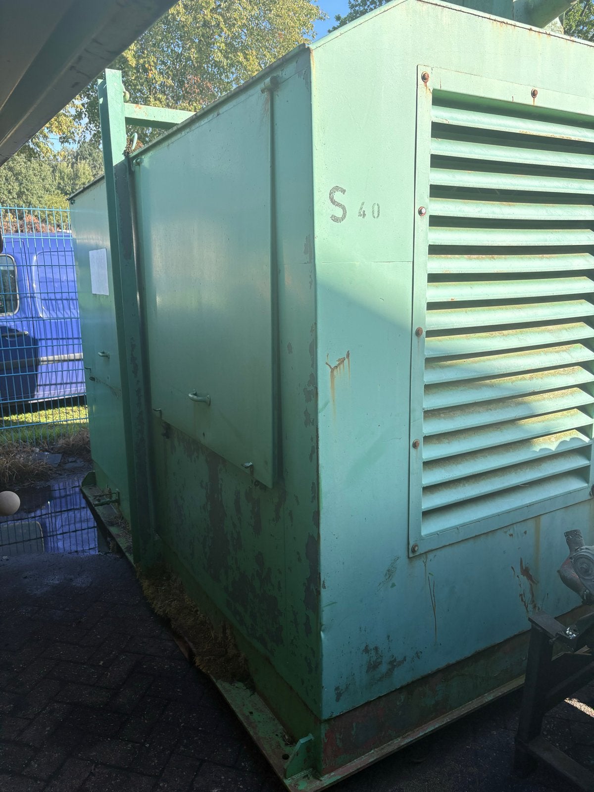 M.A.N generator set 310 kVA met M.A.N 2866 TE motor in kast, Ophalen of Verzenden