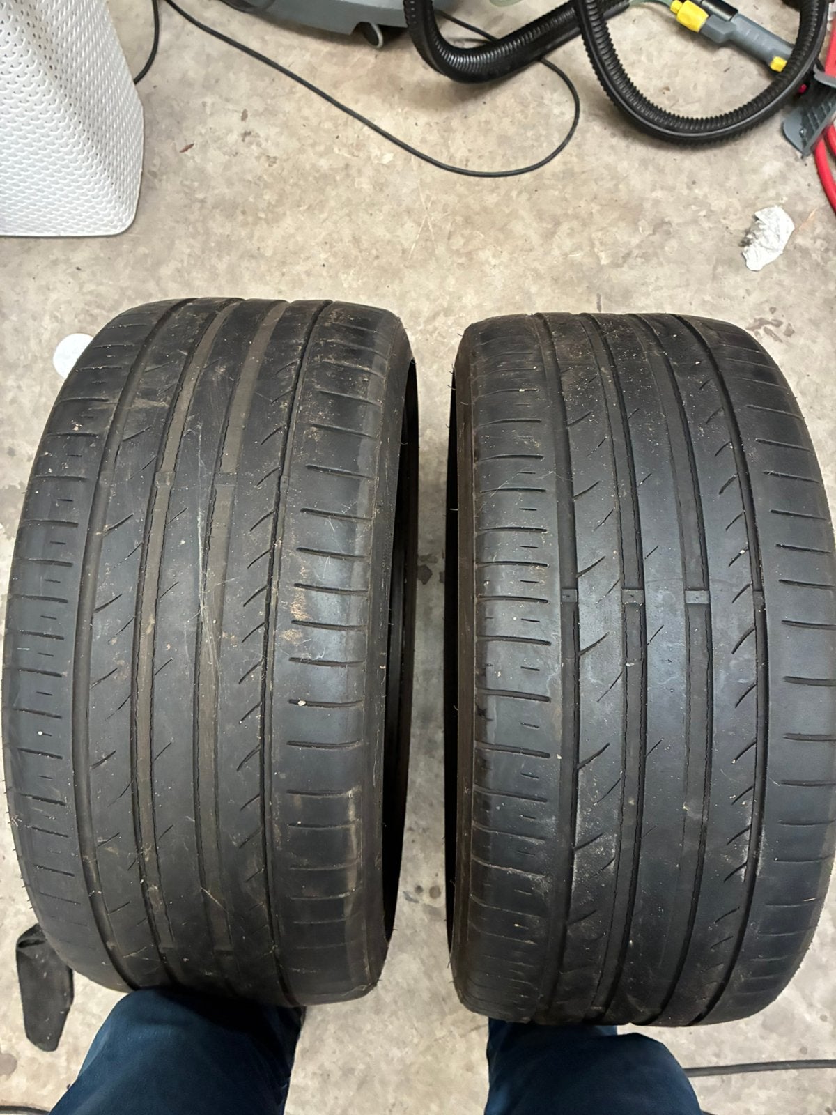 Zomerbanden 235/35ZR19 91Y - Sportrace, 19 inch, Gebruikt, Ophalen of Verzenden, 235 mm