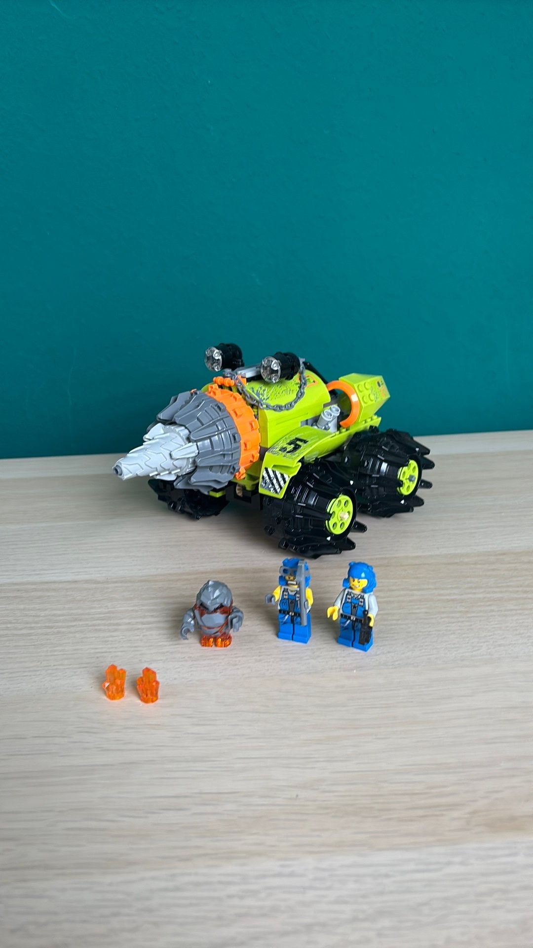 Lego Power Miners 8960 Thunder Driller, Ophalen of Verzenden, Gebruikt, Lego