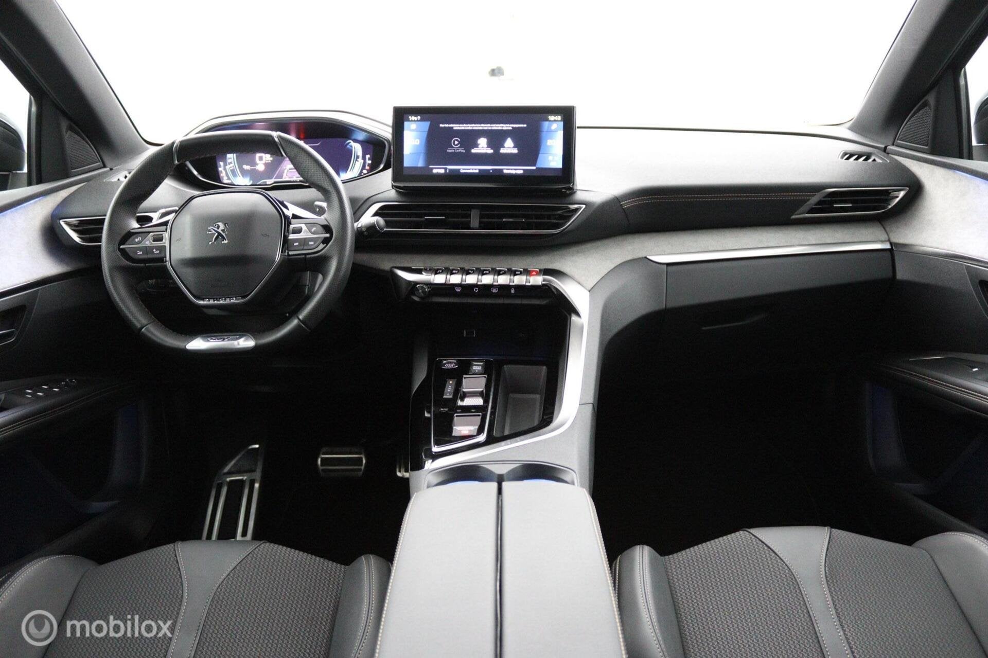 Peugeot 3008 1.6 HYbrid 225 GT | Adapt. Cruise | Pano | Came, Auto's, Blauw, Leder en Stof, Bedrijf, 71 km/l