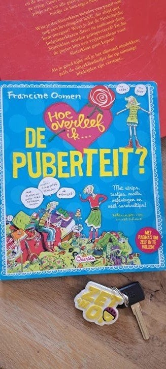 Hoe overleef ik de puberteit? - Francine Oomen, Ophalen of Verzenden, Zo goed als nieuw, Francine Oomen, Fictie