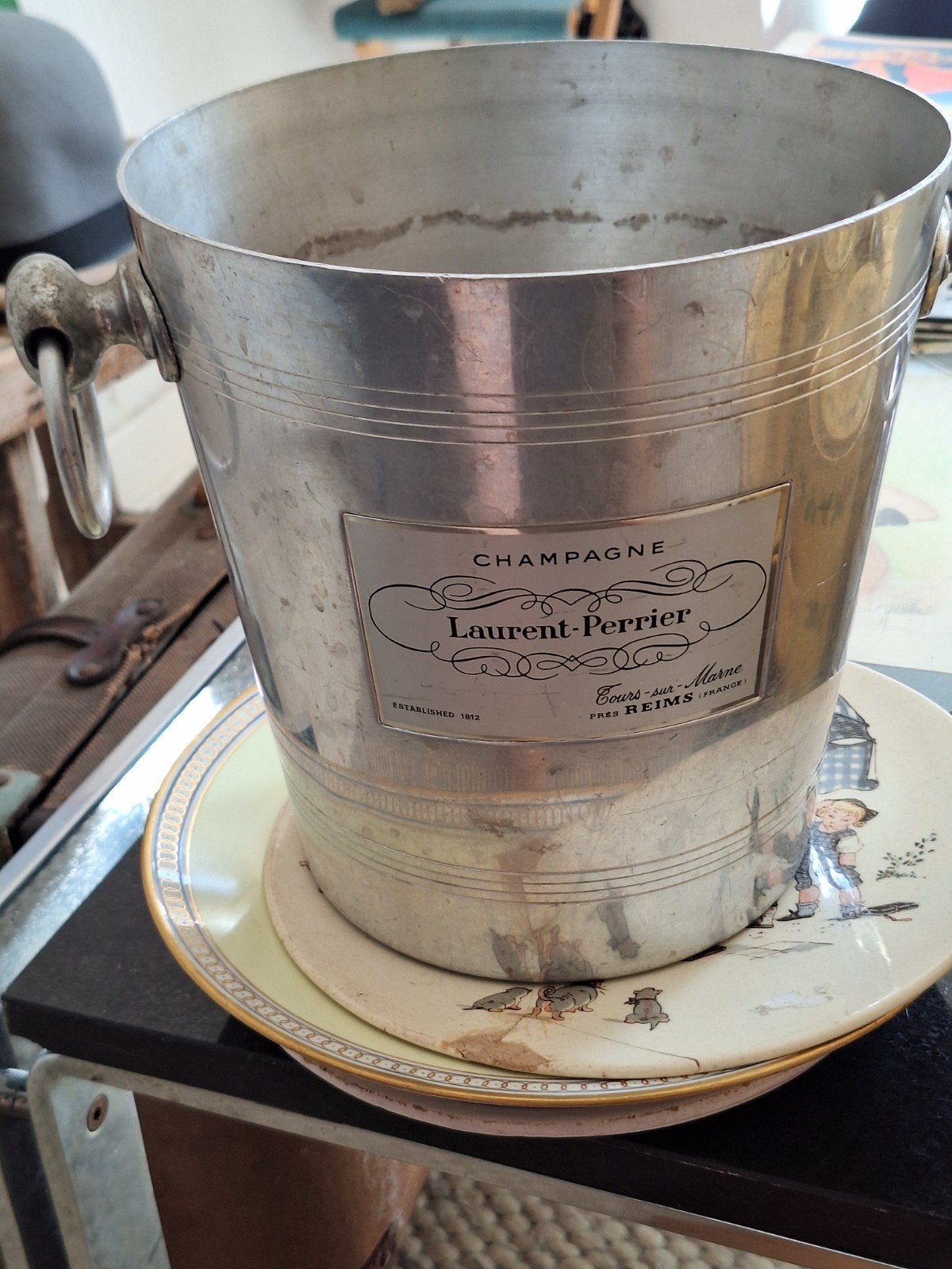 Vintage Laurent-Perrier Champagnekoeler (jaren '70-'90), Antiek en Kunst, Ophalen of Verzenden