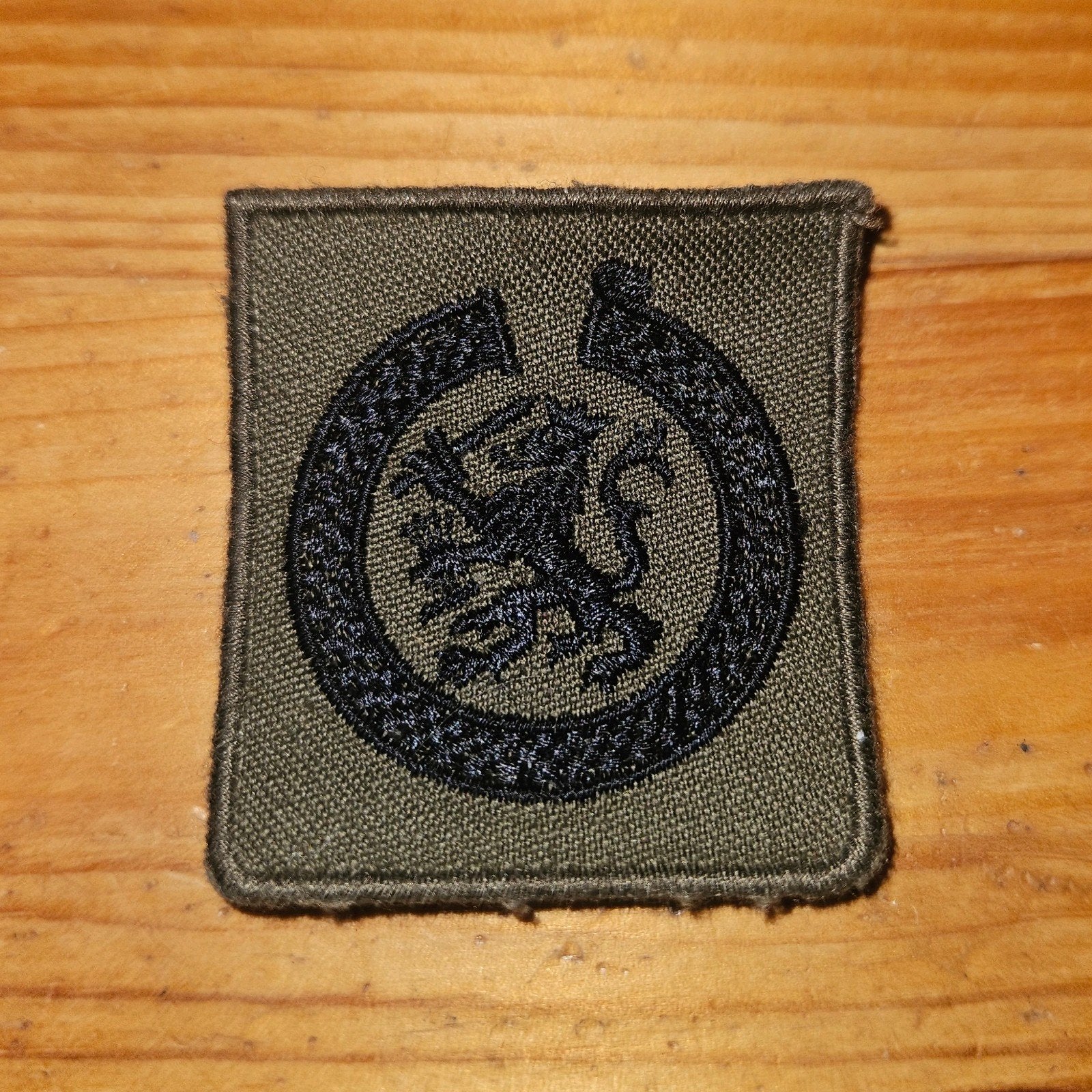 Borstembleem Hogere Juridische Vorming, Ophalen of Verzenden, Landmacht, Nederland, Embleem of Badge