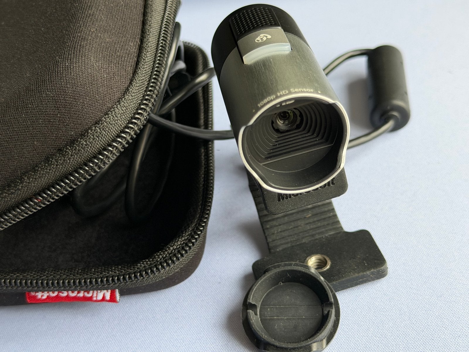 Microsoft LifeCam Studio 1080p HD Webcam, Ophalen of Verzenden, Zo goed als nieuw, Android, Monitorclip