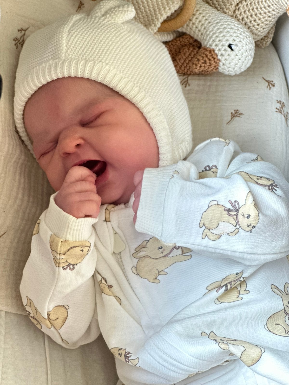 “Reborn”. Te koop Maria first cry, Ophalen of Verzenden, Zo goed als nieuw, Babypop