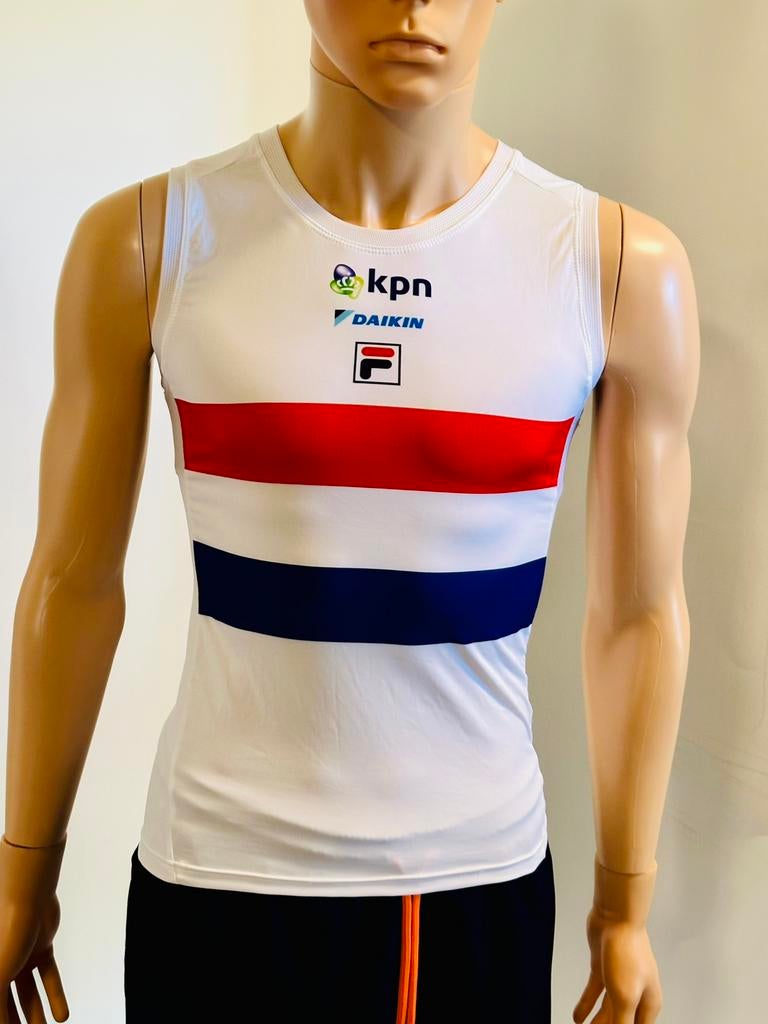 Sportkleding sportshirt shirt hardloopshirt tanktop maat L, Maat 52/54 (L), Wit, Nieuw, Ophalen of Verzenden