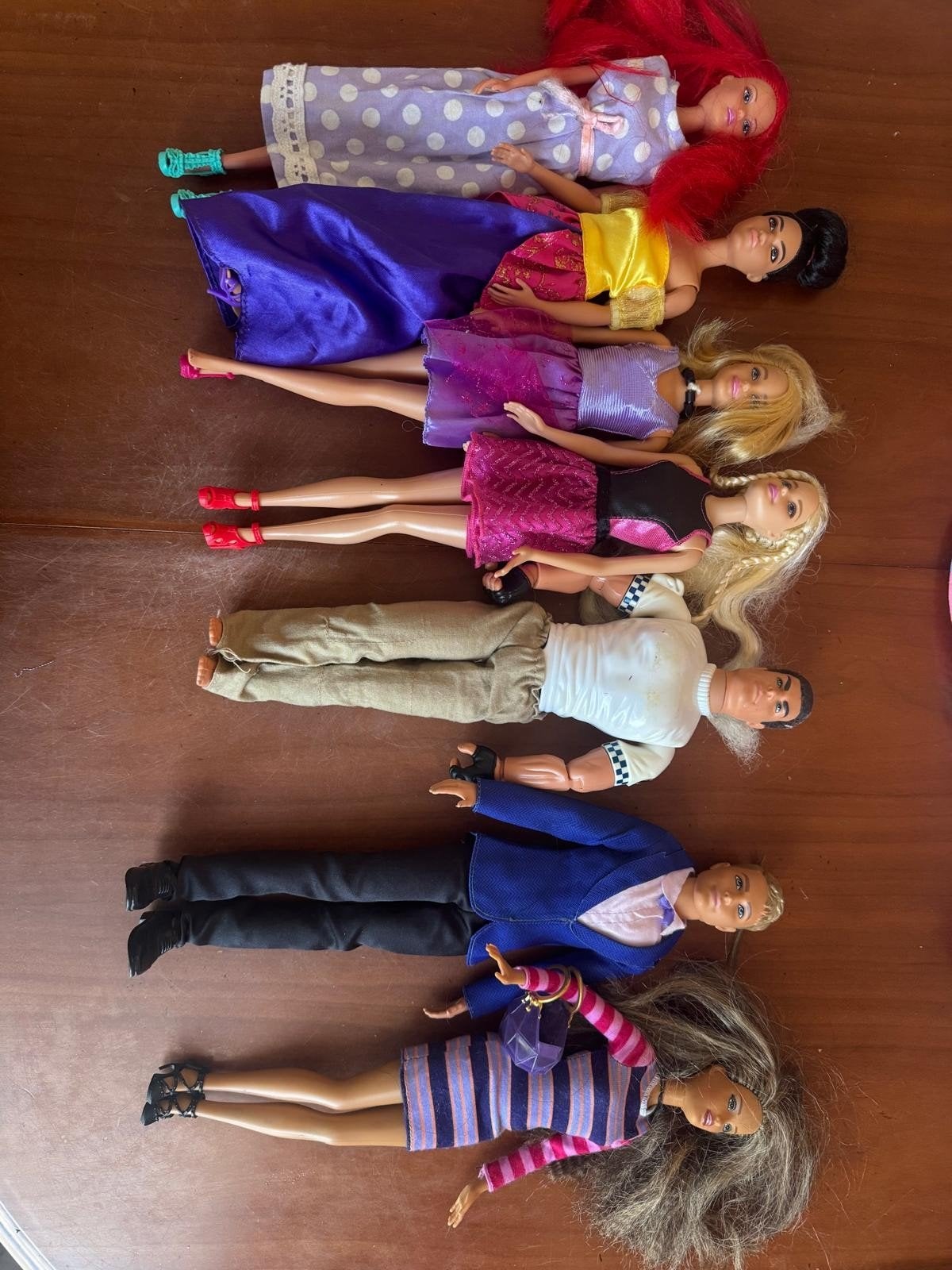 spelletje barbies, Ophalen, Gebruikt, Barbie
