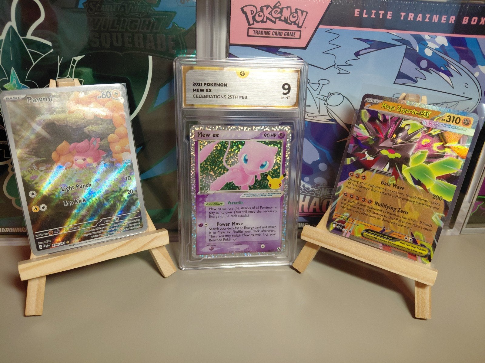 Pokémon mew 88 25th celebrations, Ophalen of Verzenden, Nieuw, Meerdere kaarten, Foil
