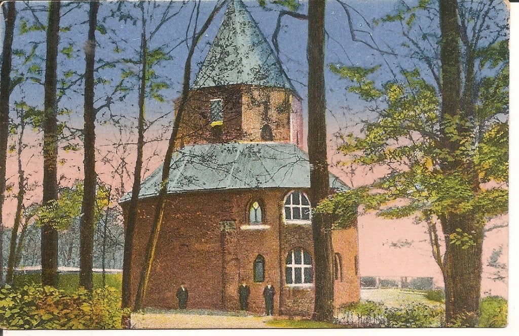 Oude Ansichtkaart Valkhof Kapel Nijmegen Gelderland, Verzamelen, Ansichtkaarten | Nederland, Ophalen of Verzenden, Voor 1920, Gelopen