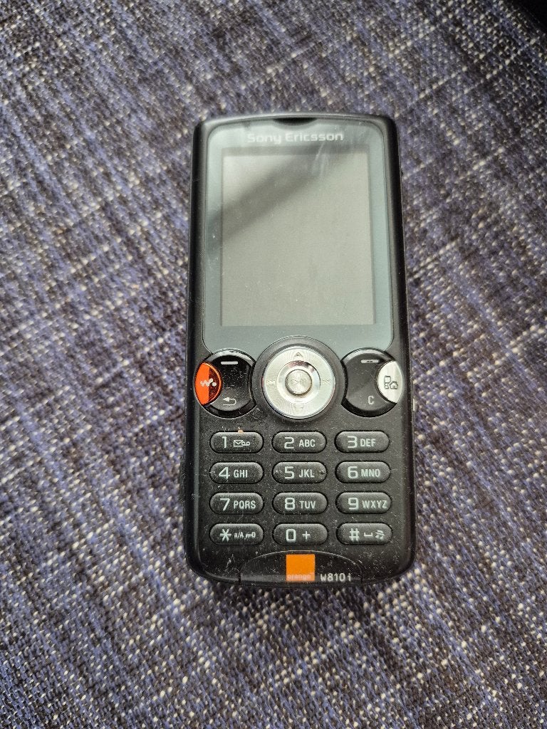 Sony Ericsson W810i, Zwart, Overige systemen, Fysiek toetsenbord, Ophalen of Verzenden