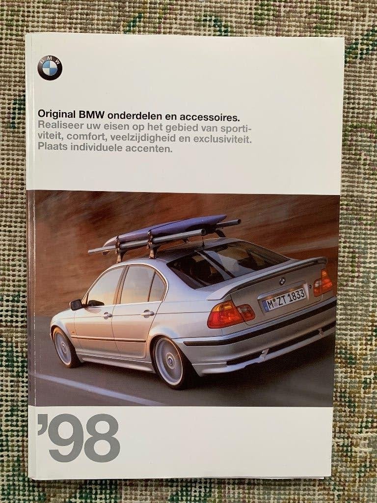 Zeer uitgebreide BMW accessoires brochure en prijslijst 1998, Ophalen of Verzenden, Zo goed als nieuw, BMW, BMW