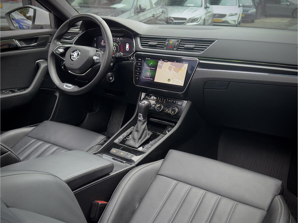 Skoda Superb Combi 1.4 TSI iV AUT6 LAURIN & KLEMENT 94D.KM!, Auto's, Skoda, Gebruikt, 4 cilinders, Wit, Leder