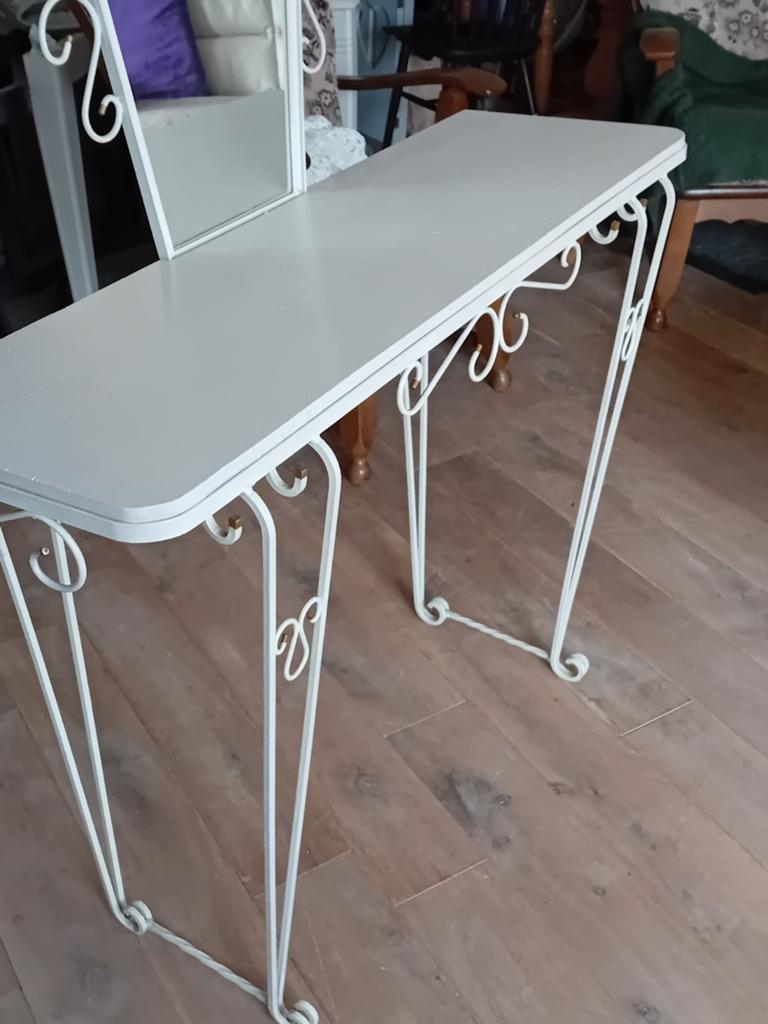 Kap/Sidetable.  Vintage Retro., Ophalen, 25 tot 50 cm, Rechthoekig, 100 tot 150 cm
